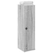 Mobile da Bagno con Portarotolo Grigio Sonoma 20,5x22x72 cm 858520