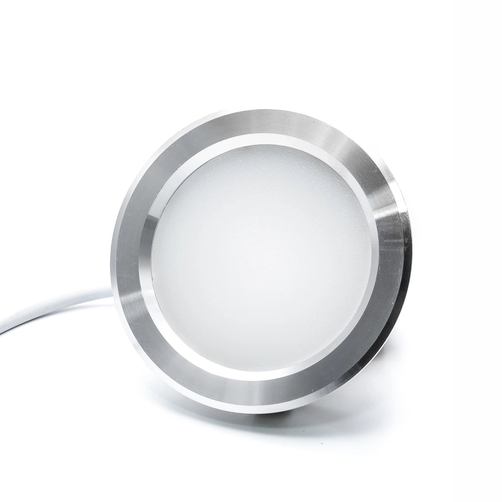 Faretto LED 3W slim incasso foro 60mm opaco luce cappa cucina mensola IP20 220V LUCE NATURALE 4000K