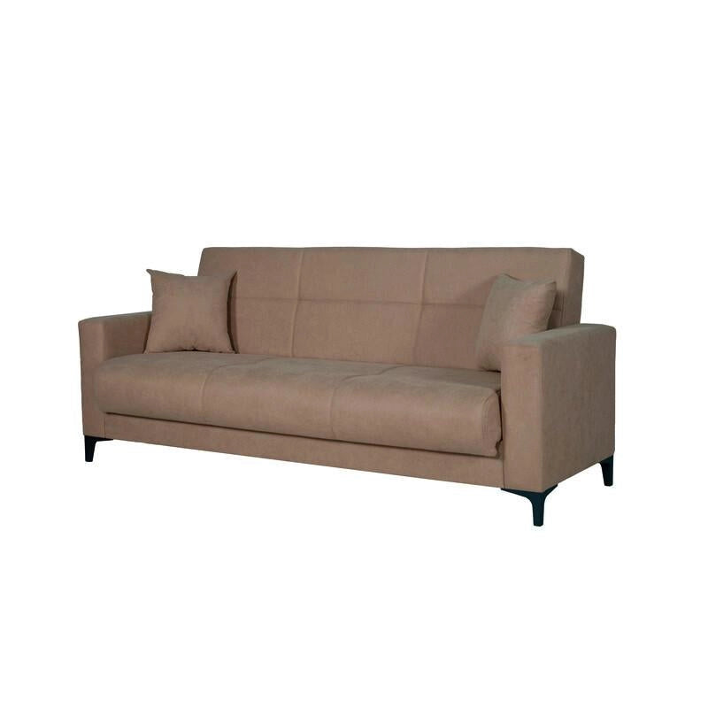 Divano Pronto Letto 3 Posti cm. 212x87x90 Con Contenitore Bravo Bacos