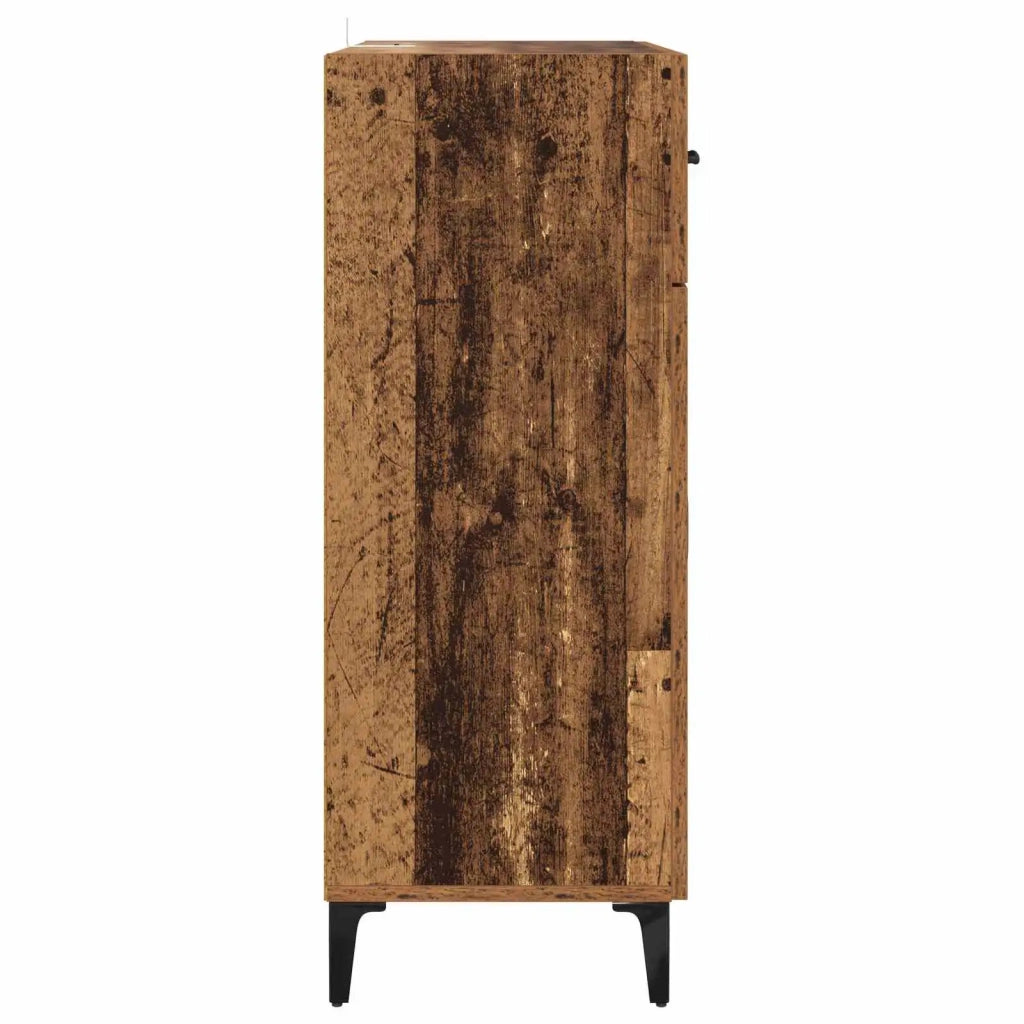 Credenza | Madia | Buffet da pranzo | Armadio da pranzo Legno vecchio 69,5 x 34 x 90 cm Legno multistrato