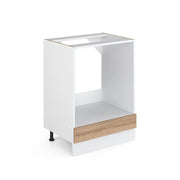 Vicco Base universale Sonoma 60 cm con grande nicchia, senza piano di lavoro