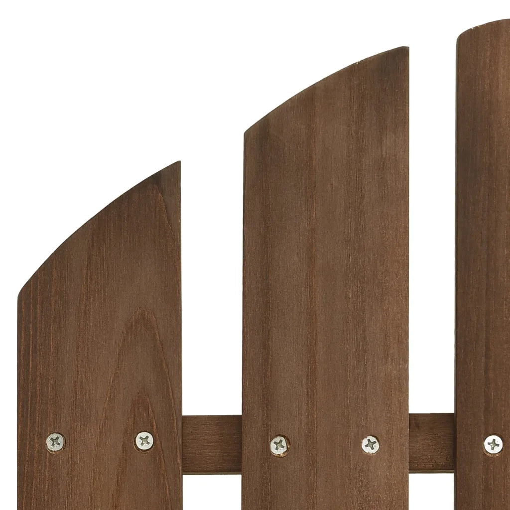 Sedia da Giardino in Legno Marrone
