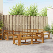 Set di divani da esterno 7 pcs Naturale