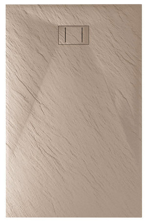 Piatto Doccia 90x120 cm Effetto Pietra Stone Tortora