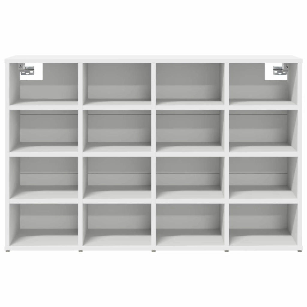Mobile per scarpe Bianco 103 x 30 x 67 cm Legno multistrato 808729