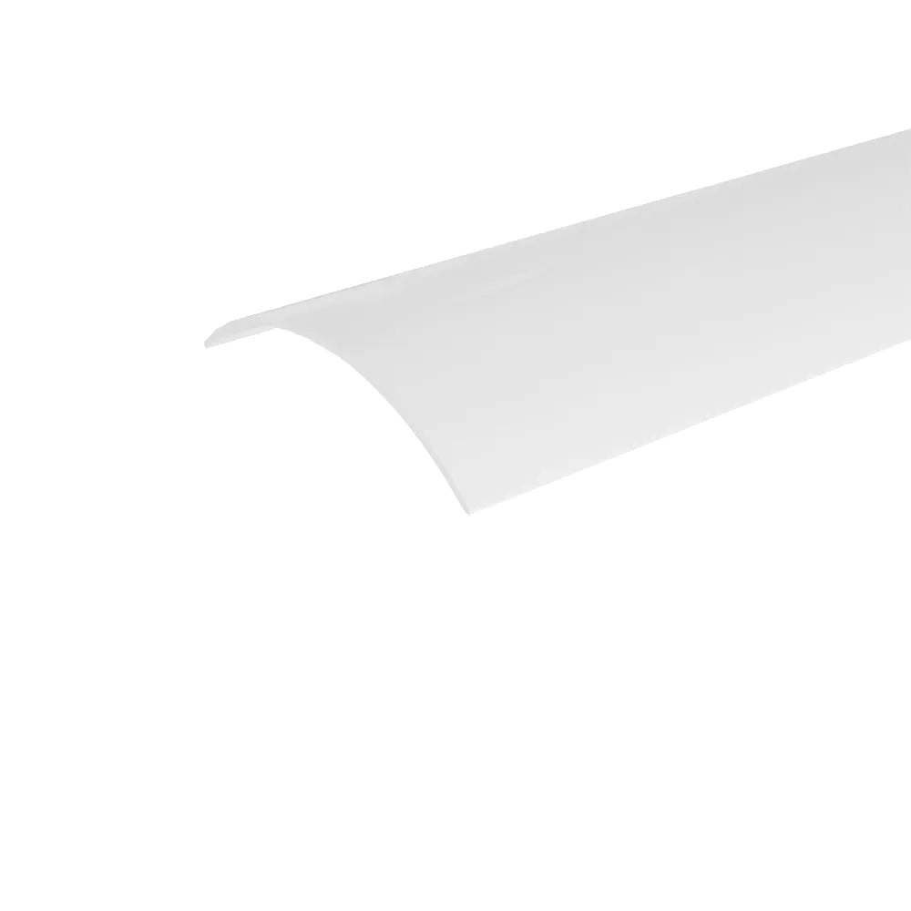 Profilo angolare in alluminio silver 2mt per doppia striscia led