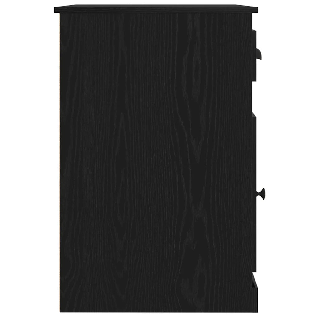 Scrivania | Tavolo da Ufficio Rovere Nero 50 x 115 x 75 cm Legno multistrato
