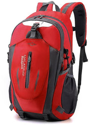 Borsa da 40L impermeabile – zaino da campeggio leggero – rosso