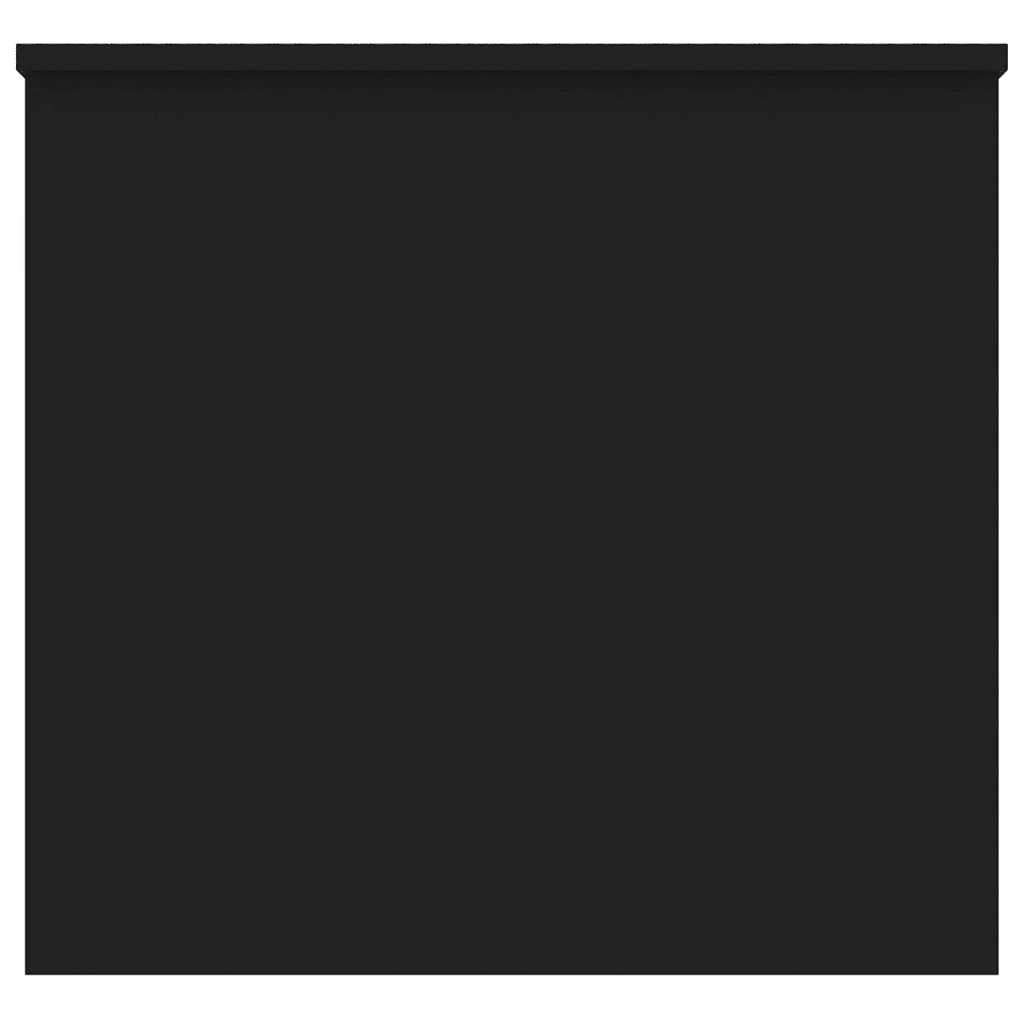 Tavolino da Salotto Nero 102x55,5x52,5 cm in Legno Multistrato cod mxl 23687