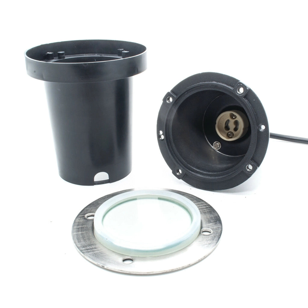 Faretto calpestabile per lampadine a LED con attacco GU10 segnapasso luce da incasso giardino viale IP65