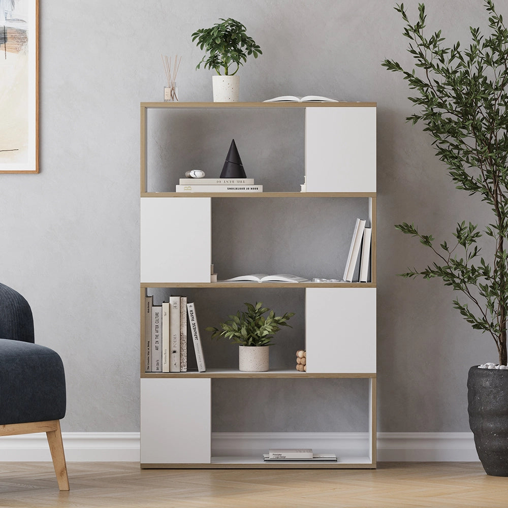 Vicco Divisorio per ambienti Bianco/quercia 80 x 124.5 cm