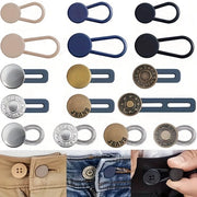 16 pezzi di allungamento a cucitura - allargatore di pantaloni - allargatore di jeans - senza cucire - allargatore di pantaloni a cucitura - allargatori di jeans e pantaloni