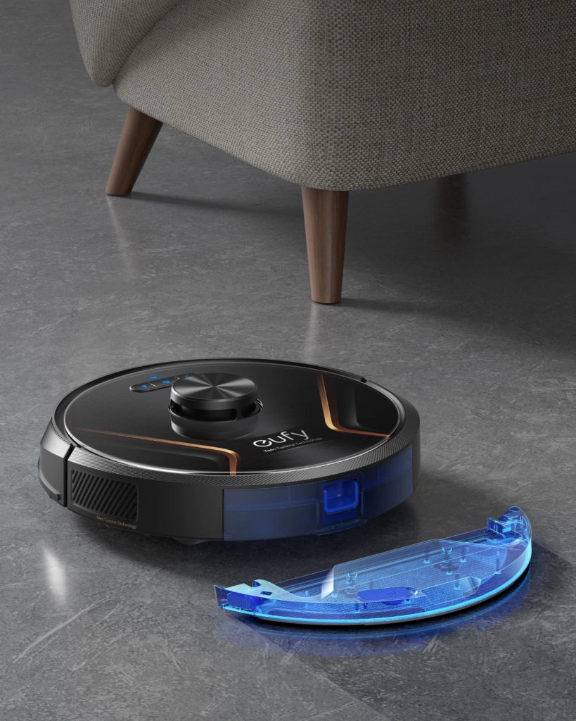 Eufy by Anker RoboVac X8 Hybrid EU Robot Aspirapolvere 2 in 1 Aspira e Lava Wi-Fi Potenza 2000 Pa AI. Map 2.0 Technology
