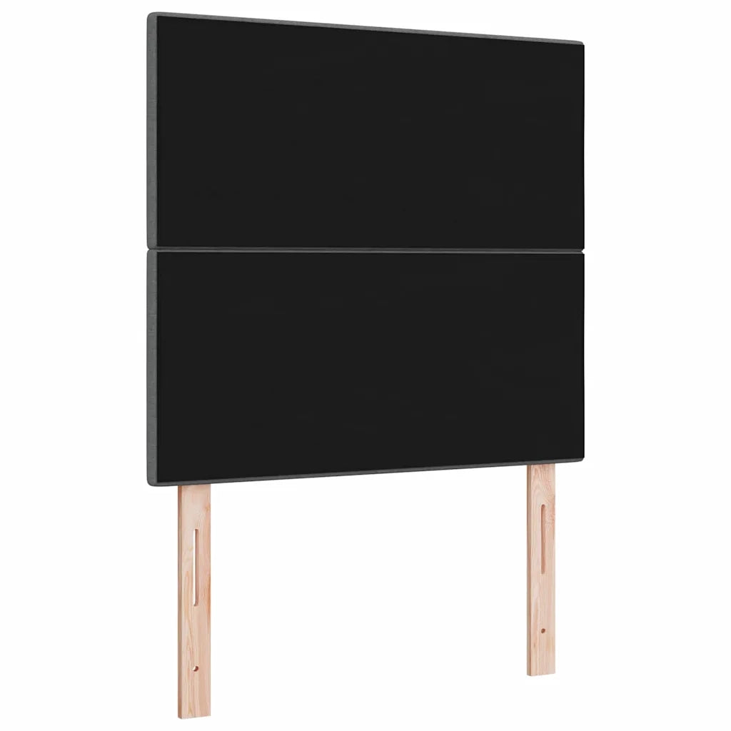 Testiera LED con testiera Grigio scuro 100 cm Poliestere 3338411