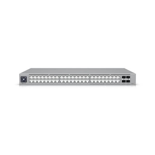 Ubiquiti switch usw-pro-max-48-eu unifi 48 porte lan gigabit) budget 600w + 4 porte 10g sfp+ l3