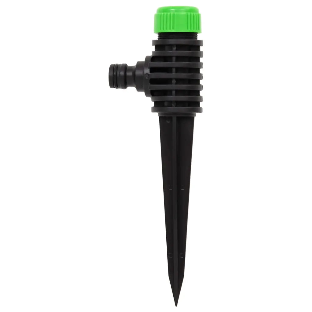 Irrigatori Rotanti 6 pz Verdi e Neri 3x6x19,5 cm ABS e PP 154449