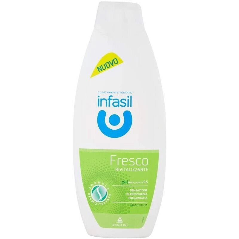 INFASIL BAGNODOCCIA FRESCO RIVITALIZZANTE CON FORMULA DERMO TESTATA DA 500 ML
