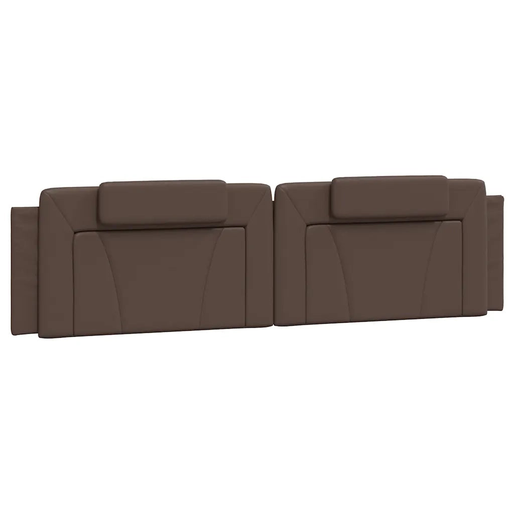 Cuscino Testiera Viana Marrone 200 cm in Similpelle CFW3448115