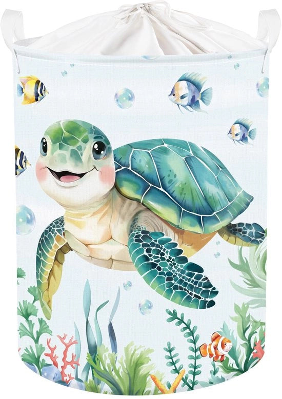 Cestello 45L Grande Scheda Verde per Bambini con Coperchio per Ragazzi Ragazze Abbigliamento Giochi e Oggetti da Conservare per la Stanza dei Bambini