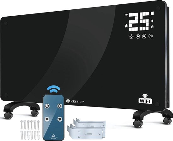 Riscaldatore a Vapore con WiFi e Comando a Distanza - 2500 Watt