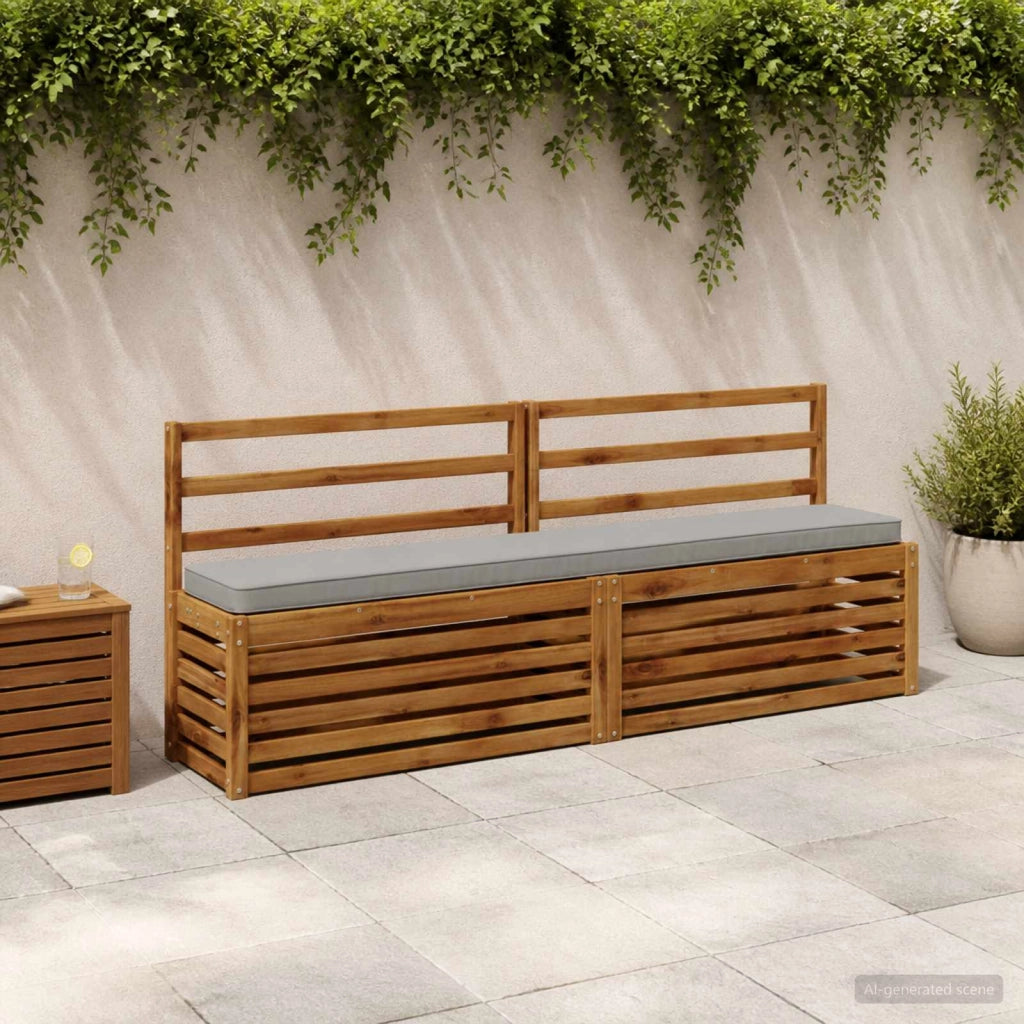 Cuscini per Panchina a 2 Pezzi VUGHT 2 pcs 100% Poliestere 950917