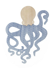 Pannello da Muro Octopus 41x1,5x57 cm in Ferro e MDF Multicolor