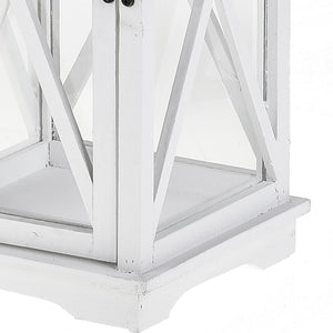 Set 2 Lanterna in Legno H 80 cm