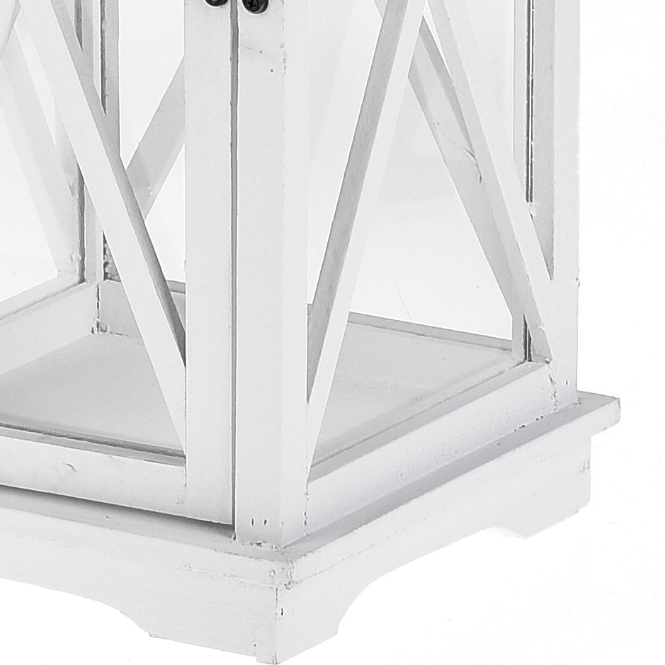 Set 2 Lanterna in Legno H 80 cm