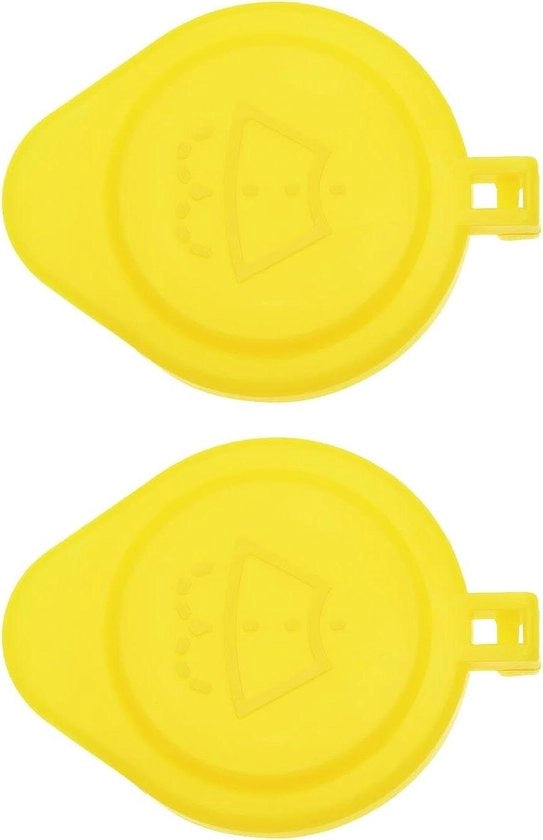 Spray di pulizia per parabrezza copertura di sostituzione del coperchio della lavatrice 4783753 - compatibile con Ford Kuga 2012 colore giallo - 2 pezzi