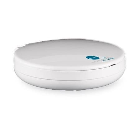 Macom Doppio specchio da borsetta luce led 7x e naturale per trucco Bianco