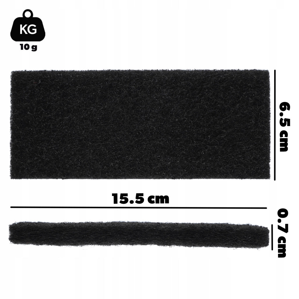 Filtro a carbone universale KADAX per pattumiera, assorbitore di odori, 3 pezzi