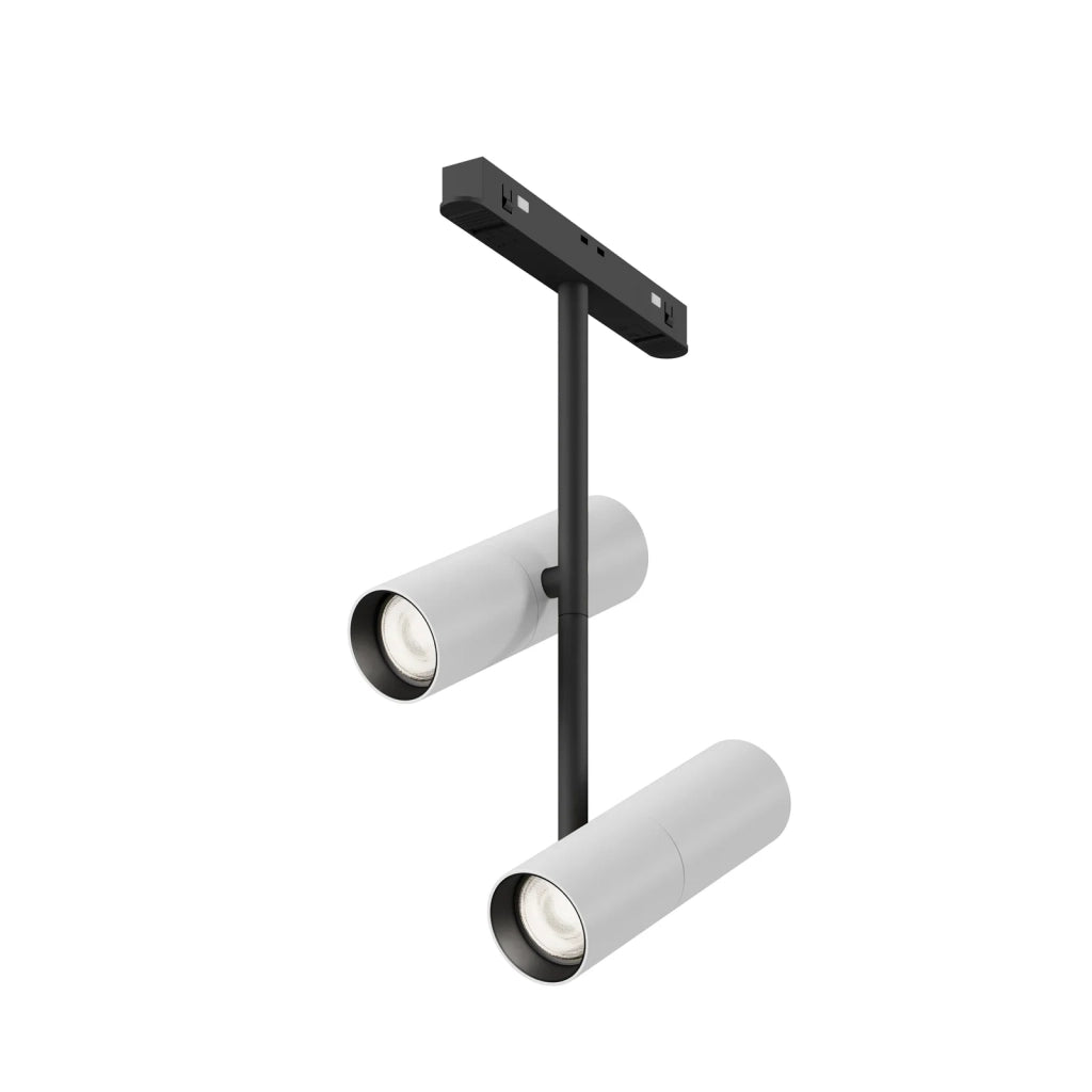 Maytoni Lampada Da Binario Moderna Exility Elti Duo 1 Luce LED Integrato Nero Alluminio