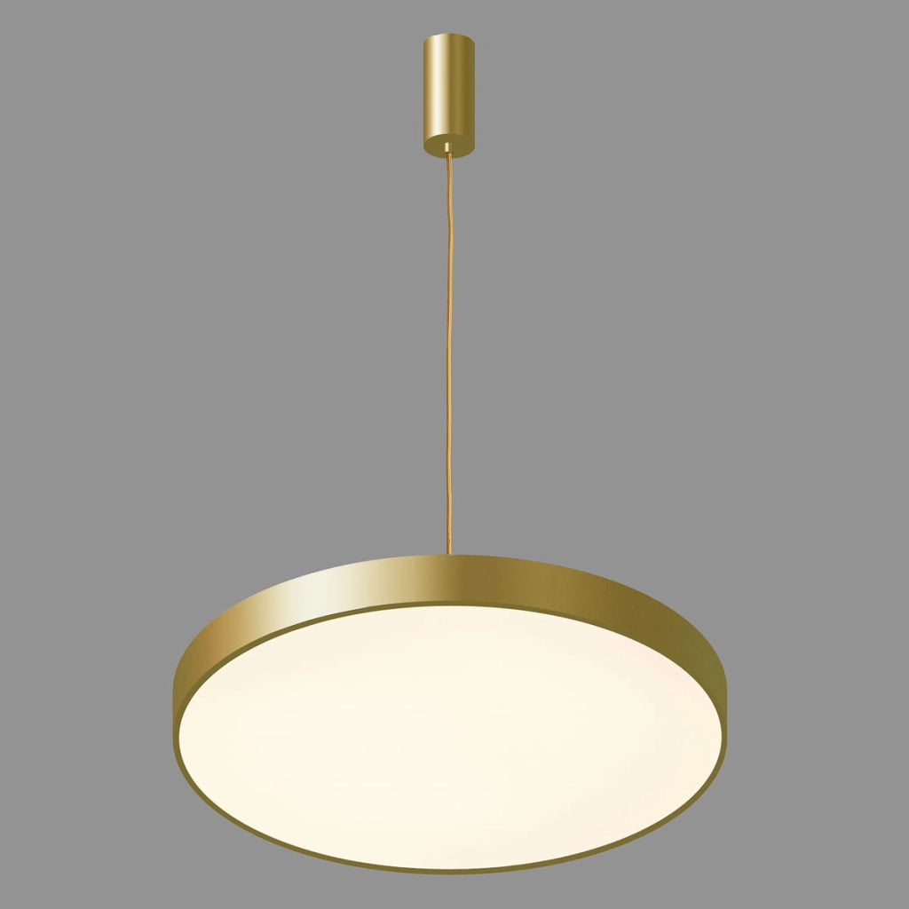 Lampadario Italux Orbital LED 60W oro sabbiato 60cm