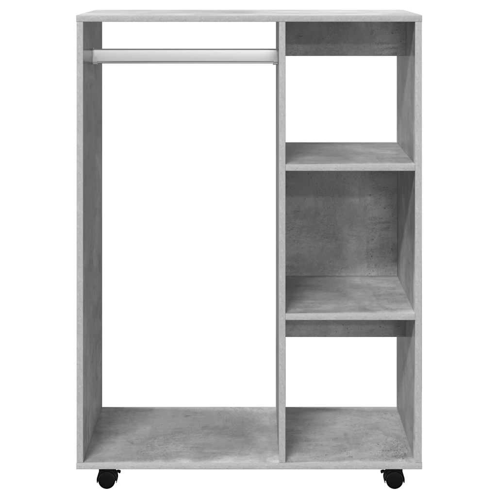 Armadio Grigio Cemento 80x40x110 cm in Truciolatocod mxl 128388