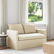 Divano Crema 136 x 82 x 85 cm Tessuto
