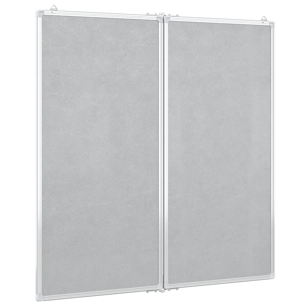 Lavagna Magnetica Pieghevole 100x100x1,7 cm in Alluminio