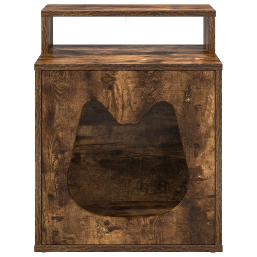 Casa per Gatti Rovere Fumo 42,5 x 40 x 53,5 cm 8000694