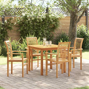 Sedia da pranzo 4 pcs Marrone 62 x 55 x 94 cm 42007596