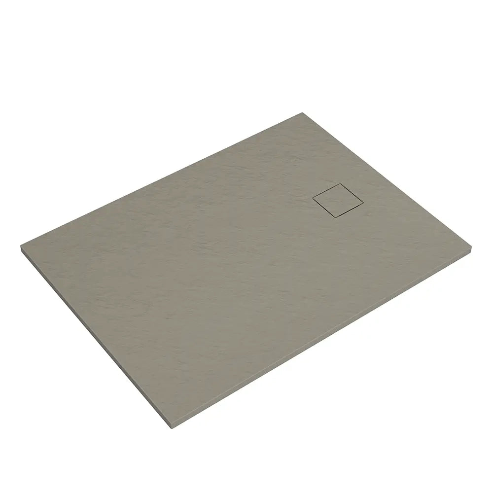 Piatto doccia 90x150 cm colore marrone effetto pietra | Samos