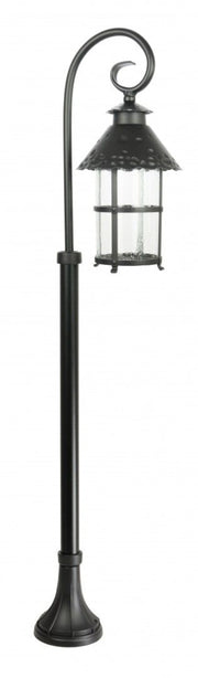 Lampione esterno Toledo retro 116cm E27 nero IP23 SU-MA