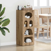 Credenza-Buffet-Armadio da cucina Rovere artigianale 40 x 35 x 100,5 cm