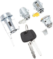 Kit di sostituzione per chiave a cilindro di serraggio - Precisione - Set di sostituzione - 2 Chiavi - Duraturo - Adatto per Hilux - Adattamento perfetto - Cilindro di serraggio
