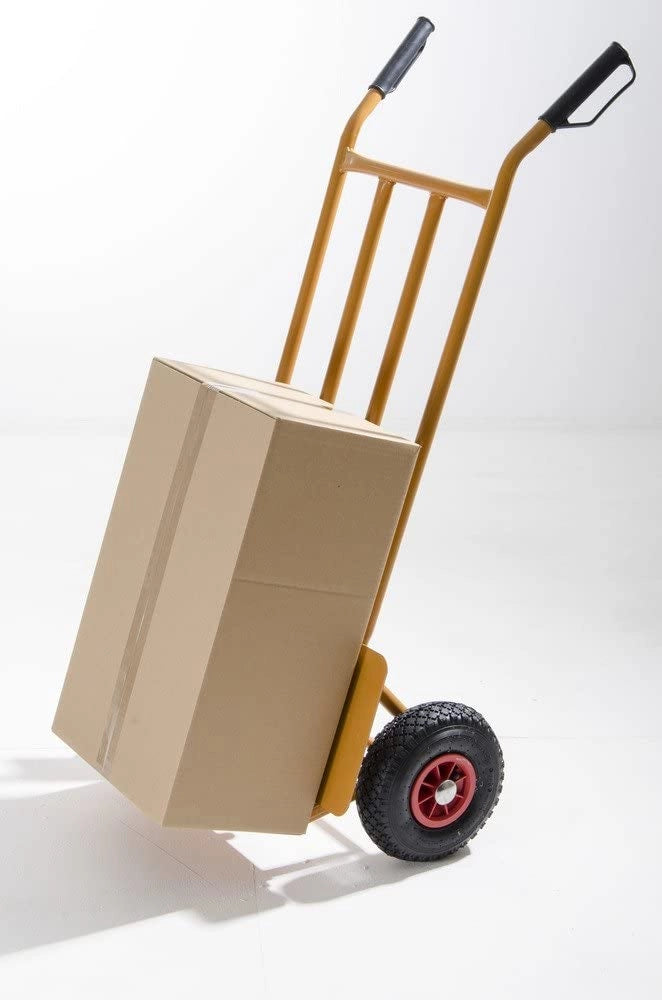 Carrello Portapacchi Portatutto con Ruote Pneumatiche Trasporto Portata 200 Kg