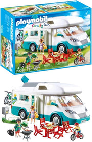 Family Fun- Camper con Famiglia in Vacanza,Playmobil,Eta 4-10