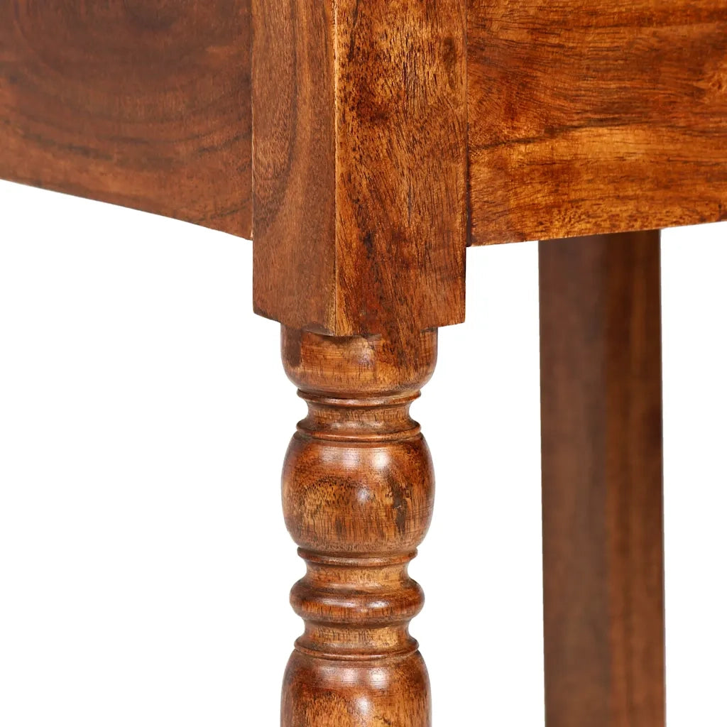 Sedie da Pranzo Classiche 2 pz | Sedie da cucina in Legno Massello Finitura Ambra