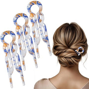 3 set di spille per capelli in acetato - eleganti per capelli fini