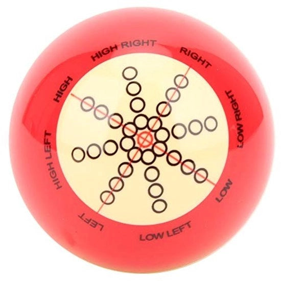 Accessorio da allenamento per biliardo portatile - Materiale abrasivo resistente - Leggero - Adatto per il 8 Ball - Migliora le tue abilità di biliardo - Palla da biliardo