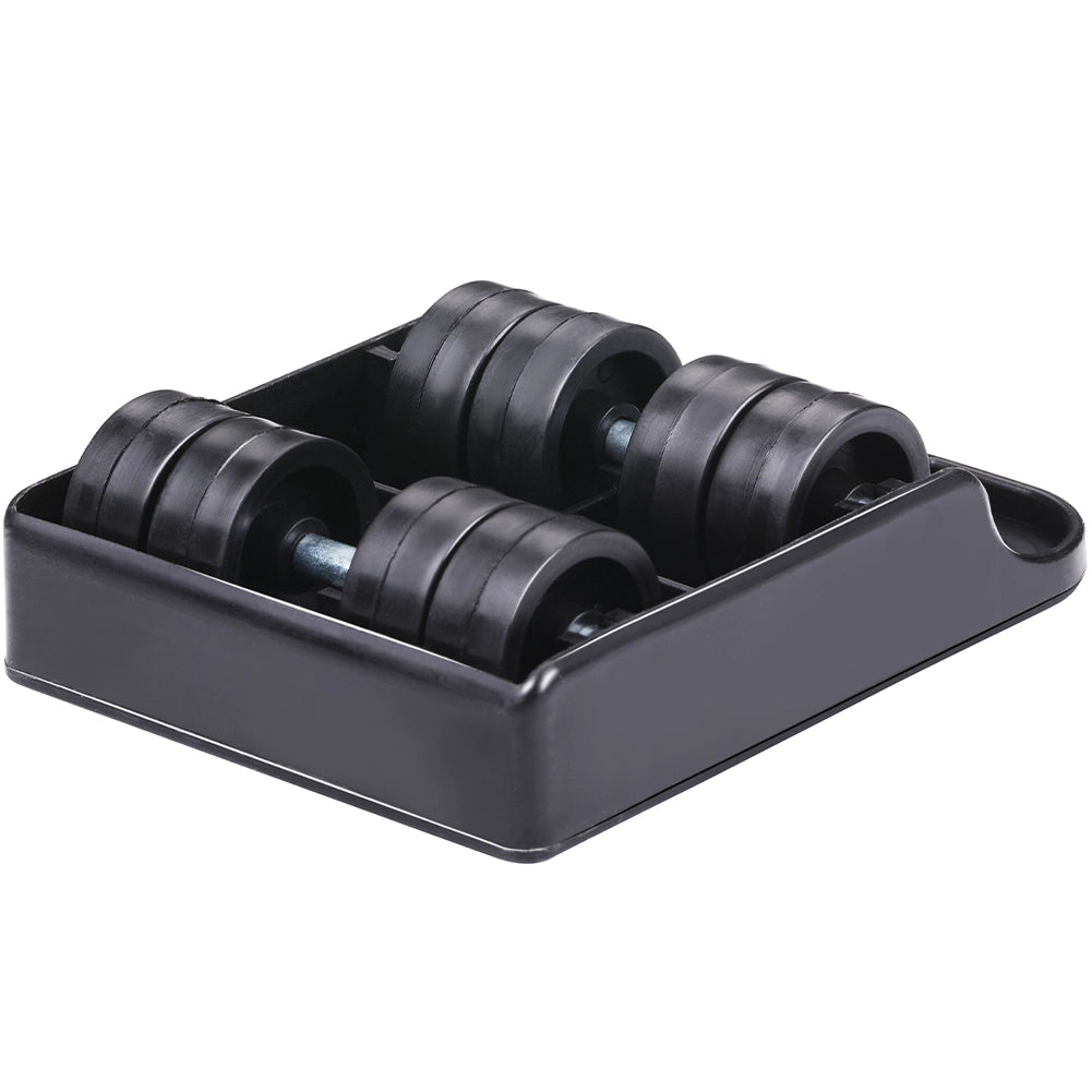Set Ruote Sposta Mobili Pesanti con Asta Cambio Sollevamento Divano Tavolo