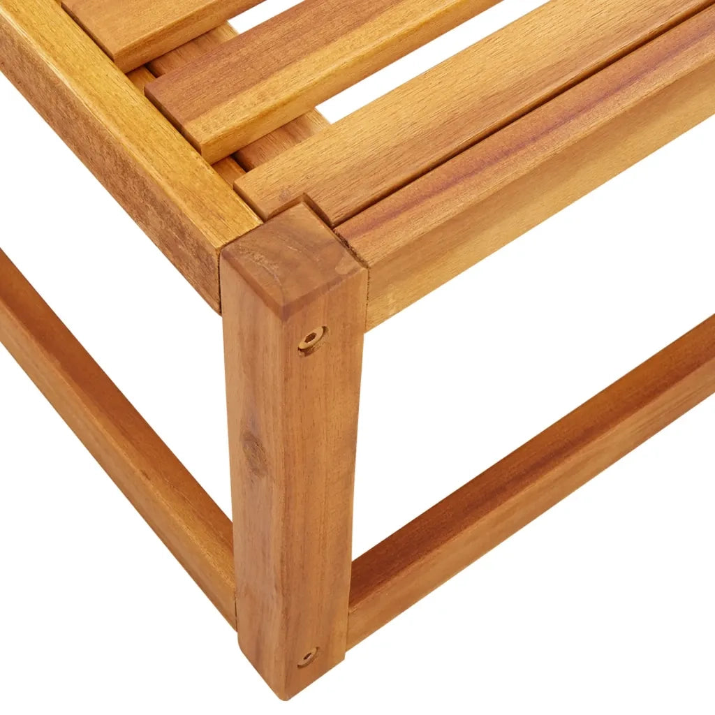 Set di divani da giardino 4 pezzi con cuscini in legno di acacia e rattan 3278935