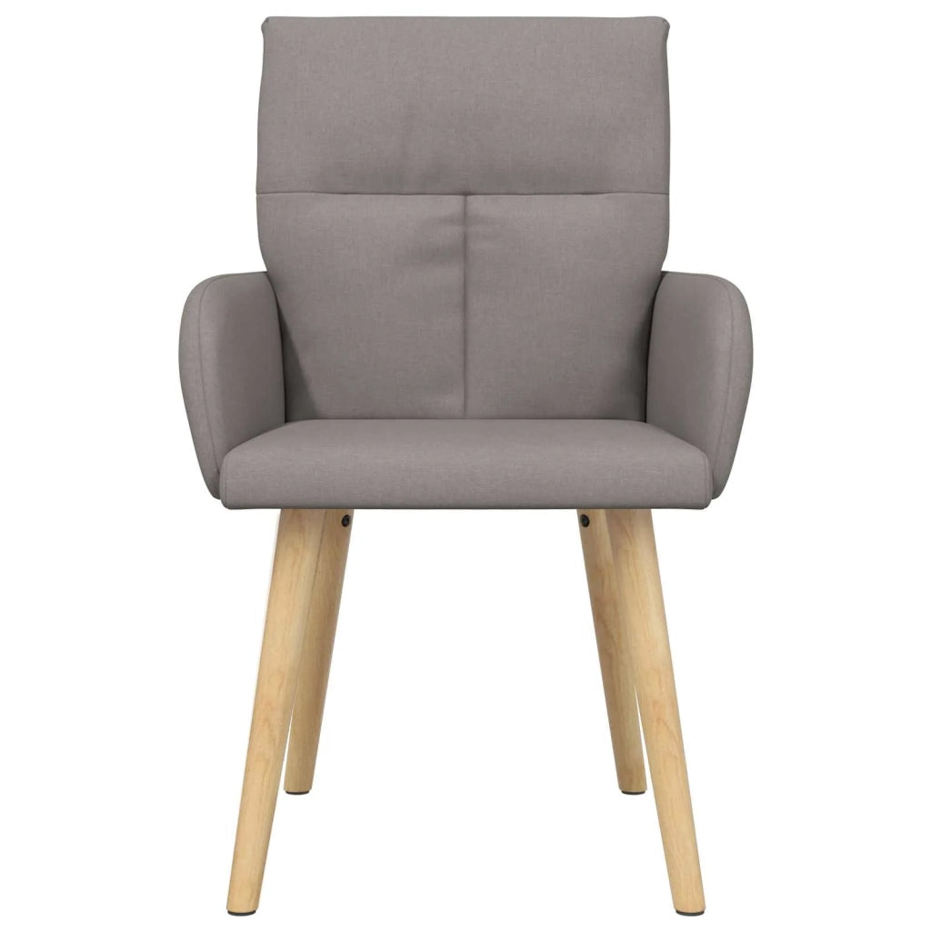 Sedie da pranzo 4 pz Tessuto Tortora 60 x 56 x 96 cm 3428362
